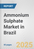 Ammonium Sulphate Market in Brazil: 2017-2023 Review and Forecast to 2027- Product Image