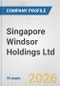 Singapore Windsor Holdings Ltd Fundamental Company Report Including Financial, SWOT, Competitors and Industry Analysis - Product Thumbnail Image