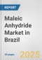 Maleic Anhydride Market in Brazil: 2019-2024 Review and Forecast to 2029 - Product Image
