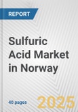 Sulfuric Acid Market in Norway: 2017-2023 Review and Forecast to 2027- Product Image