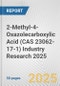 2-Methyl-4-Oxazolecarboxylic Acid (CAS 23062-17-1) Industry Research 2025: Global and Regional Market Trends 2019-2024 and Forecast to 2029 - Product Thumbnail Image