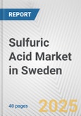 Sulfuric Acid Market in Sweden: 2019-2024 Review and Forecast to 2029- Product Image