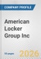 American Locker Group Inc. Fundamental Company Report Including Financial, SWOT, Competitors and Industry Analysis - Product Thumbnail Image