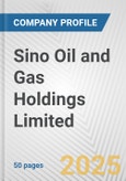 Sino Oil and Gas Holdings Limited Fundamental Company Report Including Financial, SWOT, Competitors and Industry Analysis- Product Image