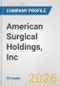 American Surgical Holdings, Inc. Fundamental Company Report Including Financial, SWOT, Competitors and Industry Analysis - Product Thumbnail Image