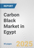 Carbon Black Market in Egypt: 2019-2024 Review and Forecast to 2029- Product Image