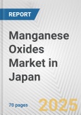 Manganese Oxides Market in Japan: Business Report 2025- Product Image