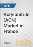 Acrylonitrile (ACN) Market in France: 2019-2024 Review and Forecast to 2029- Product Image