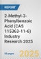 2-Methyl-3-Phenylbenzoic Acid (CAS 115363-11-6) Industry Research 2025: Global and Regional Market Trends 2019-2024 and Forecast to 2029 - Product Thumbnail Image