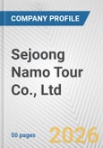 Sejoong Namo Tour Co., Ltd. Fundamental Company Report Including Financial, SWOT, Competitors and Industry Analysis- Product Image