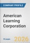 American Learning Corporation Fundamental Company Report Including Financial, SWOT, Competitors and Industry Analysis - Product Thumbnail Image