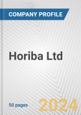 Horiba Ltd. Fundamental Company Report Including Financial, SWOT, Competitors and Industry Analysis- Product Image