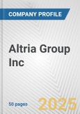 Altria Group Inc. Fundamental Company Report Including Financial, SWOT, Competitors and Industry Analysis- Product Image