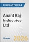 Anant Raj Industries Ltd. Fundamental Company Report Including Financial, SWOT, Competitors and Industry Analysis - Product Thumbnail Image