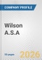 Wilson A.S.A. Fundamental Company Report Including Financial, SWOT, Competitors and Industry Analysis - Product Thumbnail Image