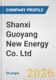 Shanxi Guoyang New Energy Co. Ltd. Fundamental Company Report Including Financial, SWOT, Competitors and Industry Analysis- Product Image