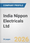 India Nippon Electricals Ltd. Fundamental Company Report Including Financial, SWOT, Competitors and Industry Analysis- Product Image
