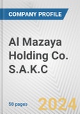 Al Mazaya Holding Co. S.A.K.C. Fundamental Company Report Including Financial, SWOT, Competitors and Industry Analysis- Product Image