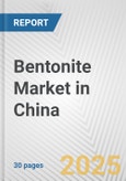 Bentonite Market in China: 2017-2023 Review and Forecast to 2027- Product Image