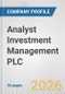 Analyst Investment Management PLC Fundamental Company Report Including Financial, SWOT, Competitors and Industry Analysis - Product Thumbnail Image