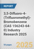 3,5-Difluoro-4-(Trifluoromethyl)-Bromobenzene (CAS 156243-64-0) Industry Research 2025: Global and Regional Market Trends 2019-2024 and Forecast to 2029- Product Image