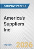 America's Suppliers Inc. Fundamental Company Report Including Financial, SWOT, Competitors and Industry Analysis- Product Image