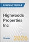 Highwoods Properties Inc. Fundamental Company Report Including Financial, SWOT, Competitors and Industry Analysis - Product Thumbnail Image