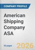 American Shipping Company ASA Fundamental Company Report Including Financial, SWOT, Competitors and Industry Analysis- Product Image