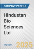 Hindustan Bio Sciences Ltd. Fundamental Company Report Including Financial, SWOT, Competitors and Industry Analysis- Product Image