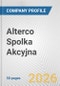 Alterco Spolka Akcyjna Fundamental Company Report Including Financial, SWOT, Competitors and Industry Analysis - Product Thumbnail Image
