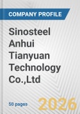 Sinosteel Anhui Tianyuan Technology Co.,Ltd. Fundamental Company Report Including Financial, SWOT, Competitors and Industry Analysis- Product Image