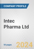 Intec Pharma Ltd. Fundamental Company Report Including Financial, SWOT, Competitors and Industry Analysis- Product Image