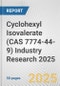 Cyclohexyl Isovalerate (CAS 7774-44-9) Industry Research 2025: Global and Regional Market Trends 2019-2024 and Forecast to 2029 - Product Image