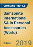 Samsonite International SA in Personal Accessories (World)- Product Image