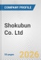 Shokubun Co. Ltd. Fundamental Company Report Including Financial, SWOT, Competitors and Industry Analysis - Product Thumbnail Image