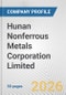 Hunan Nonferrous Metals Corporation Limited Fundamental Company Report Including Financial, SWOT, Competitors and Industry Analysis - Product Thumbnail Image
