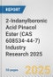 2-Indanylboronic Acid Pinacol Ester (CAS 608534-44-7) Industry Research 2025: Global and Regional Market Trends 2019-2024 and Forecast to 2029 - Product Image