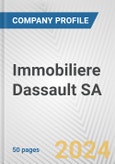 Immobiliere Dassault SA Fundamental Company Report Including Financial, SWOT, Competitors and Industry Analysis- Product Image