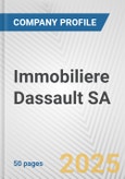 Immobiliere Dassault SA Fundamental Company Report Including Financial, SWOT, Competitors and Industry Analysis- Product Image