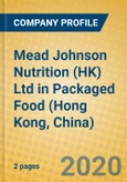 Mead Johnson Nutrition (HK) Ltd in Packaged Food (Hong Kong, China)- Product Image