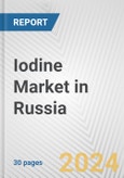 Iodine Market in Russia: 2017-2023 Review and Forecast to 2027- Product Image