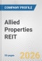 Allied Properties REIT Fundamental Company Report Including Financial, SWOT, Competitors and Industry Analysis - Product Thumbnail Image