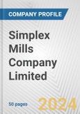 Simplex Mills Company Limited Fundamental Company Report Including Financial, SWOT, Competitors and Industry Analysis- Product Image