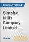 Simplex Mills Company Limited Fundamental Company Report Including Financial, SWOT, Competitors and Industry Analysis - Product Thumbnail Image