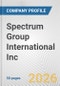 Spectrum Group International Inc. Fundamental Company Report Including Financial, SWOT, Competitors and Industry Analysis - Product Thumbnail Image