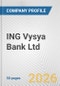 ING Vysya Bank Ltd. Fundamental Company Report Including Financial, SWOT, Competitors and Industry Analysis - Product Thumbnail Image