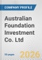 Australian Foundation Investment Co. Ltd. Fundamental Company Report Including Financial, SWOT, Competitors and Industry Analysis - Product Thumbnail Image