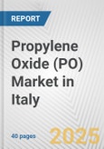 Propylene Oxide (PO) Market in Italy: 2017-2023 Review and Forecast to 2027- Product Image