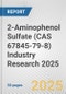 2-Aminophenol Sulfate (CAS 67845-79-8) Industry Research 2025: Global and Regional Market Trends 2019-2024 and Forecast to 2029 - Product Thumbnail Image