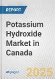 Potassium Hydroxide Market in Canada: 2017-2023 Review and Forecast to 2027- Product Image